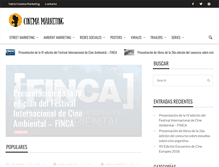 Tablet Screenshot of cinemamarketing.com.ar